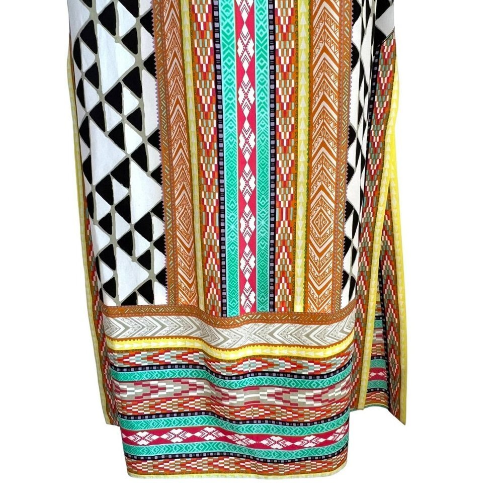 NWOT HALE BOB STRAPLESS MAXI DRESS SIDE SLITS SIZE MEDIUM - Picture 4 of 12